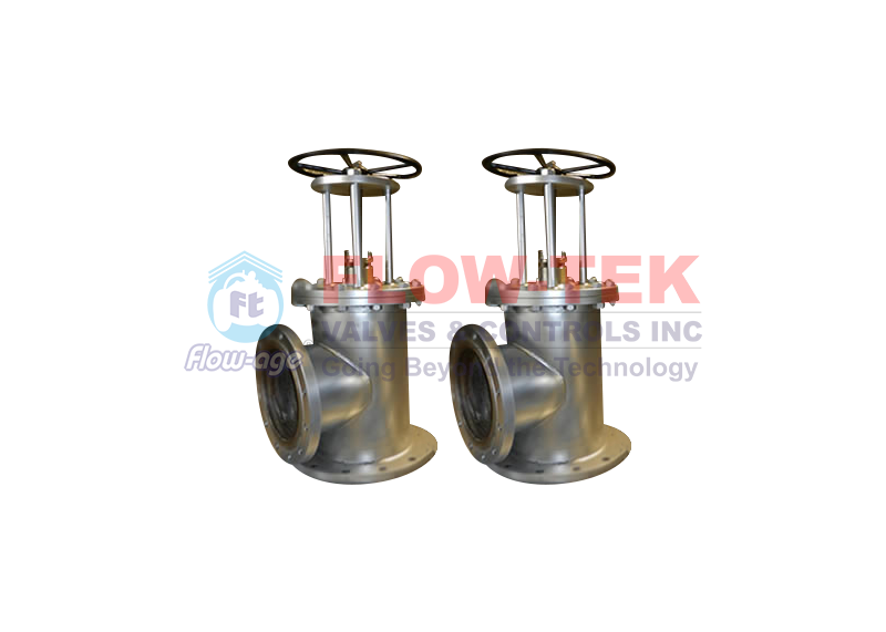 Angle Type Flush Bottom Valve